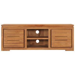 Teak on sale tv console